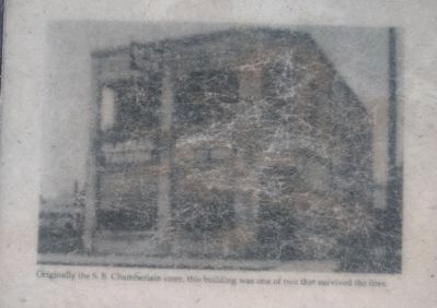 Mackinaw's First Business District Marker - lower left image. Click for full size. Mackinaw's First Business District Marker - lower left image image. Click for full size.