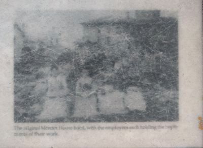 Mackinaw's First Business District Marker - lower right image. Click for full size. Mackinaw's First Business District Marker - lower right image image. Click for full size.