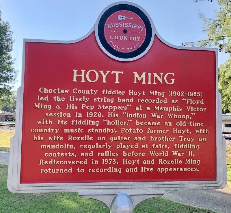 Hoyt Ming Marker (front) image. Click for full size.