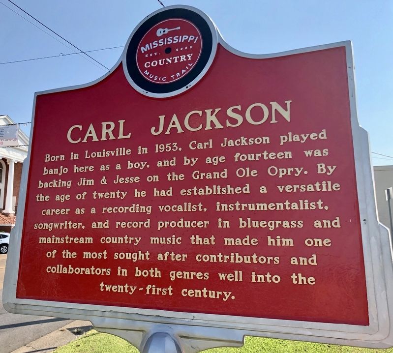 Carl Jackson Marker (Front) image. Click for full size.