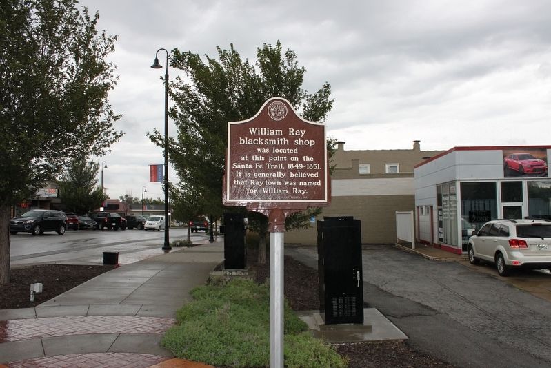 William Ray Blacksmith Shop Marker image. Click for full size.