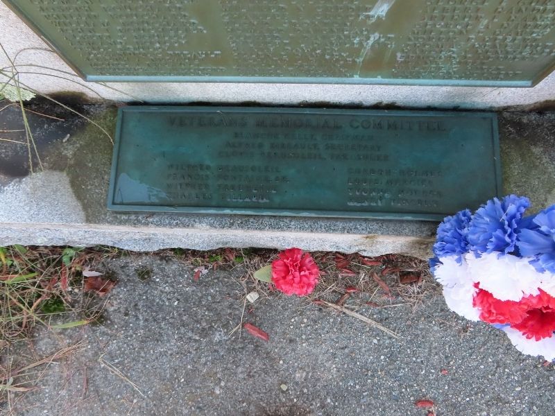 Plainfield World War II Monument image. Click for full size.