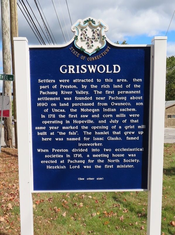 Griswold Marker image. Click for full size.