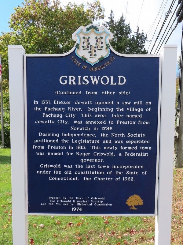 Griswold Marker image. Click for full size.