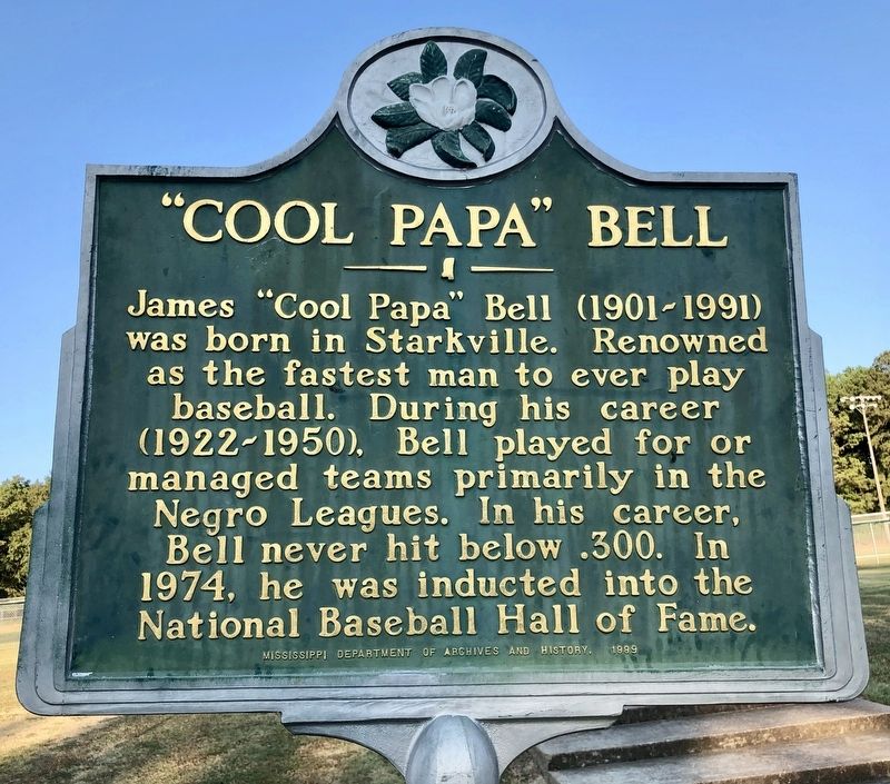"Cool Papa" Bell Marker image. Click for full size.