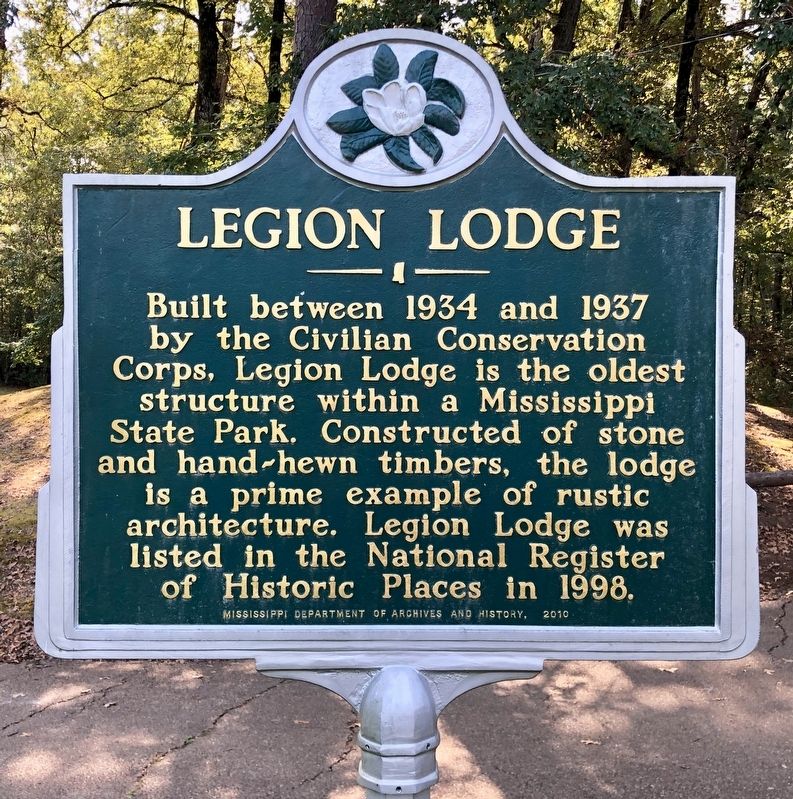 Legion Lodge Marker image. Click for full size.