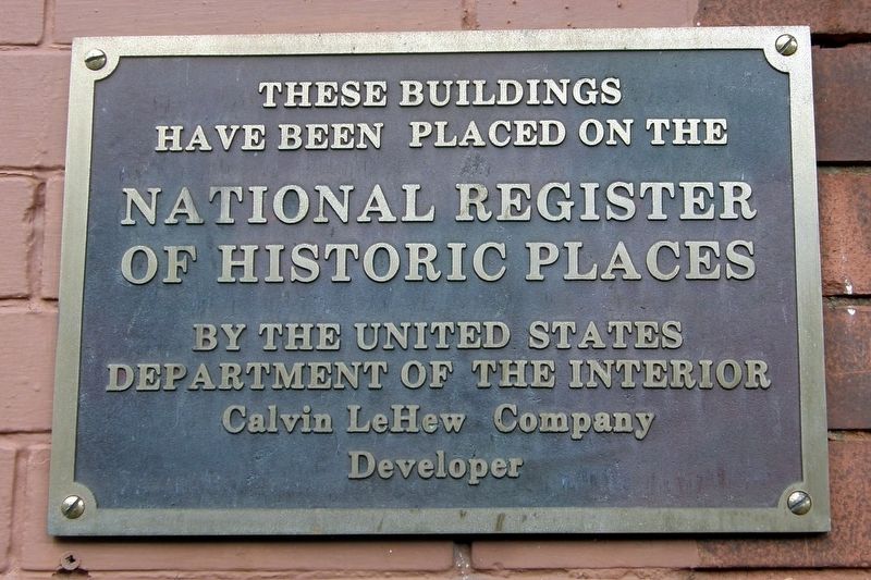 Marker at 403-405 Main Street. Click for full size. Marker at 403-405 Main Street image. Click for full size.
