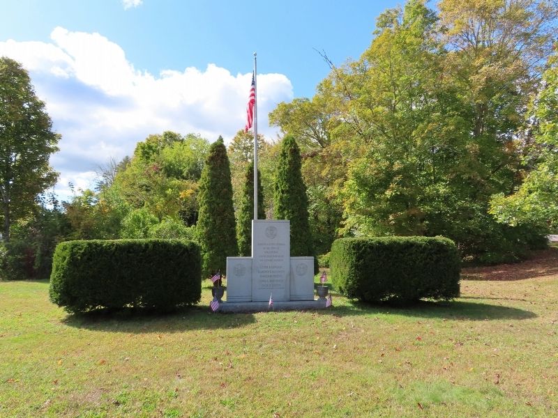Voluntown Veterans Memorial image. Click for full size.