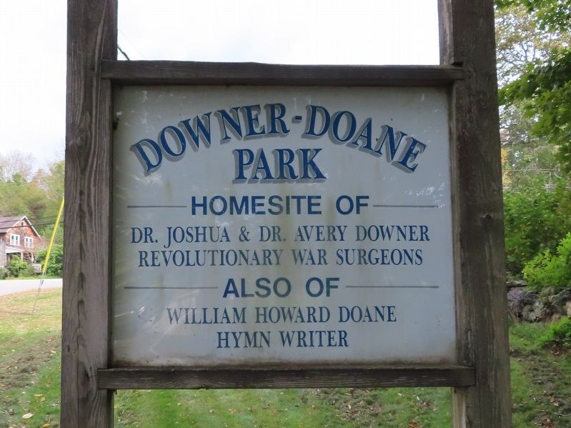 Downer-Doane Park Marker image. Click for full size.