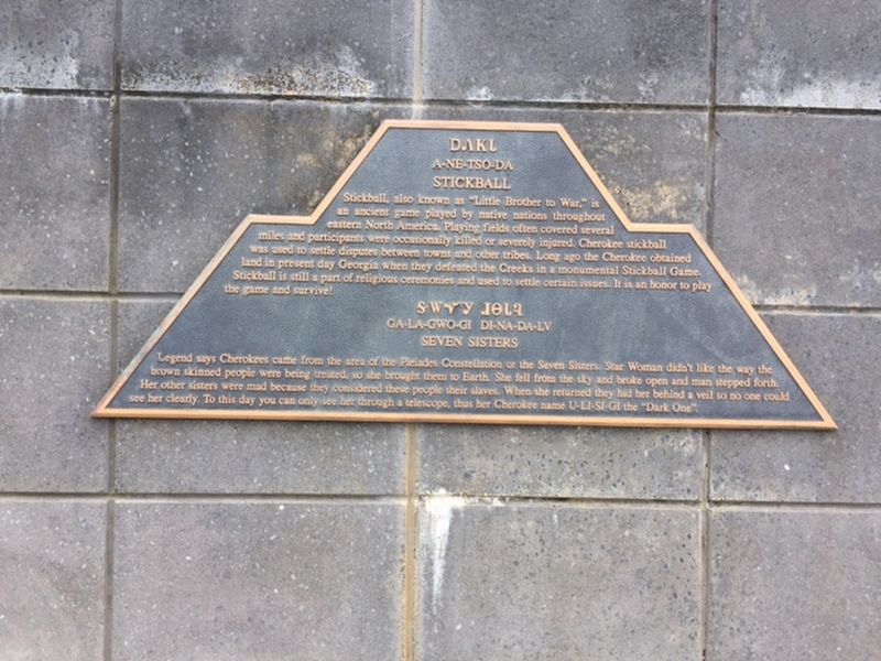 Stickball / Seven Sisters Marker. Click for full size. Stickball / Seven Sisters Marker image. Click for full size.