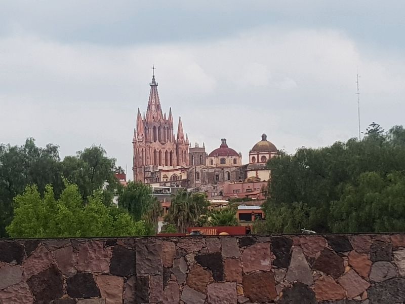 Parish of Saint Michael the Archangel seen from a distance image. Click for full size.