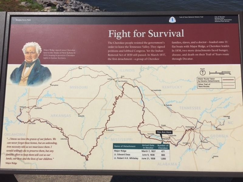 Fight For Survival Marker image. Click for full size.
