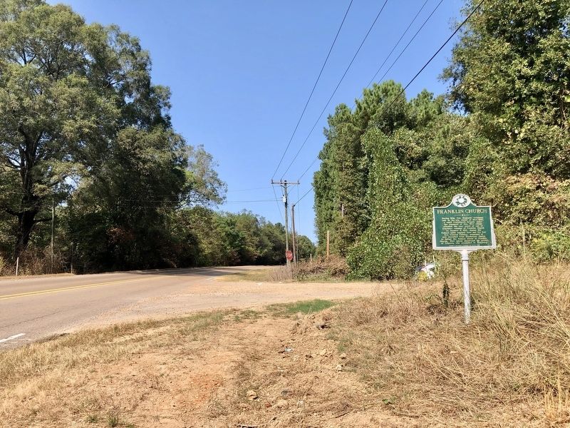 View looking north on MS-17. image. Click for full size.