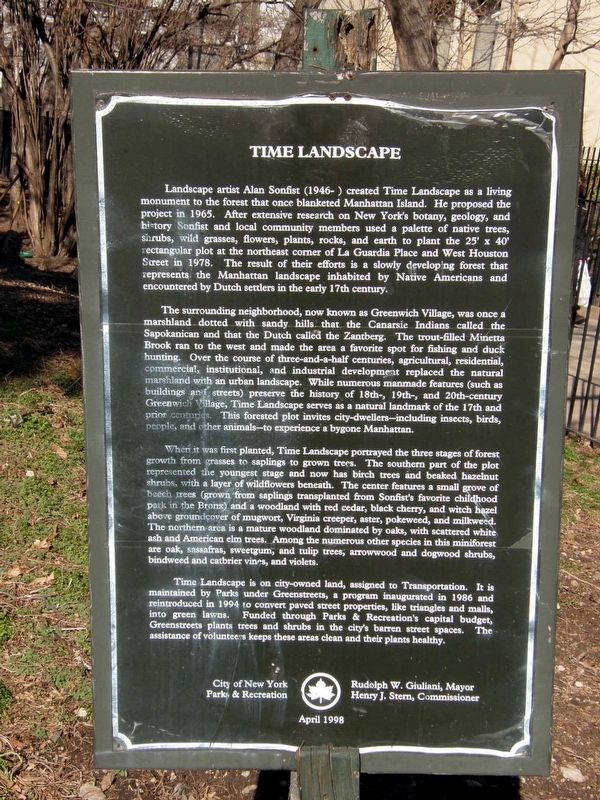 Time Landscape Marker image. Click for full size.