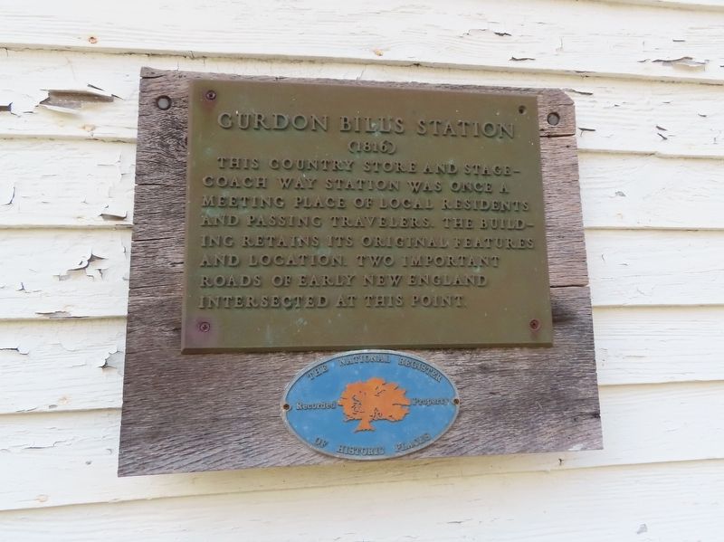 Gurdon Bill’s Station Marker. Click for full size. Gurdon Bill’s Station Marker image. Click for full size.
