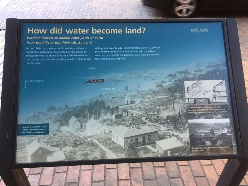 How Did Water Become Land? Marker image. Click for full size.