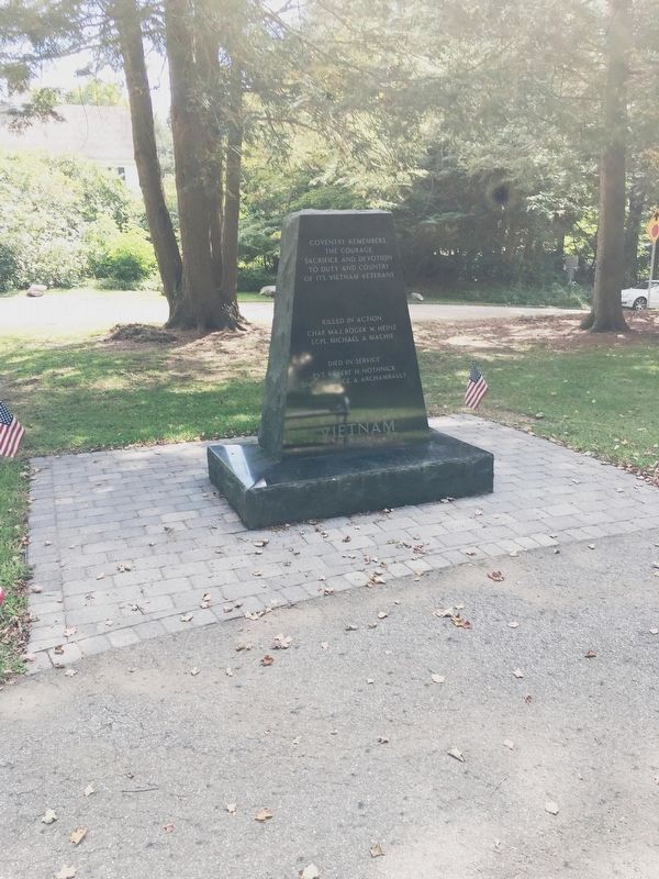 Coventry Vietnam Memorial. Click for full size. Coventry Vietnam Memorial image. Click for full size.