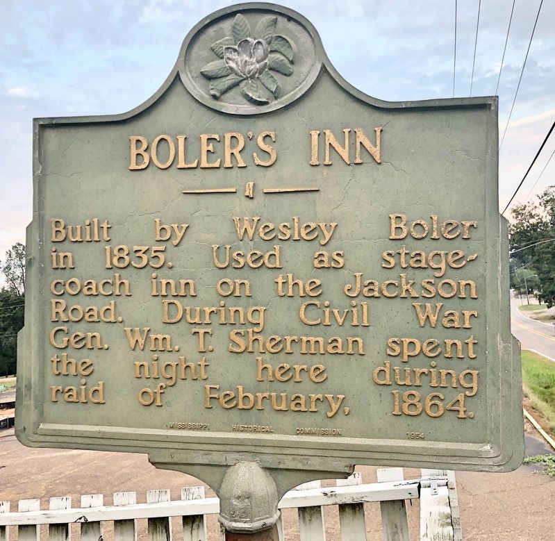 Boler's Inn Marker. Click for full size. Boler's Inn Marker image. Click for full size.
