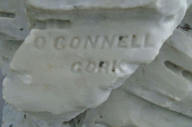 Millerick Gardens Monument Cutter's Mark image. Click for full size.