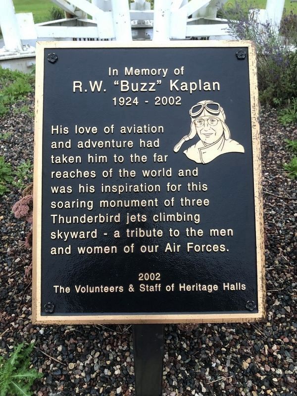 In Memory of R.W. “Buzz” Kaplan 1924-2002 image. Click for full size.
