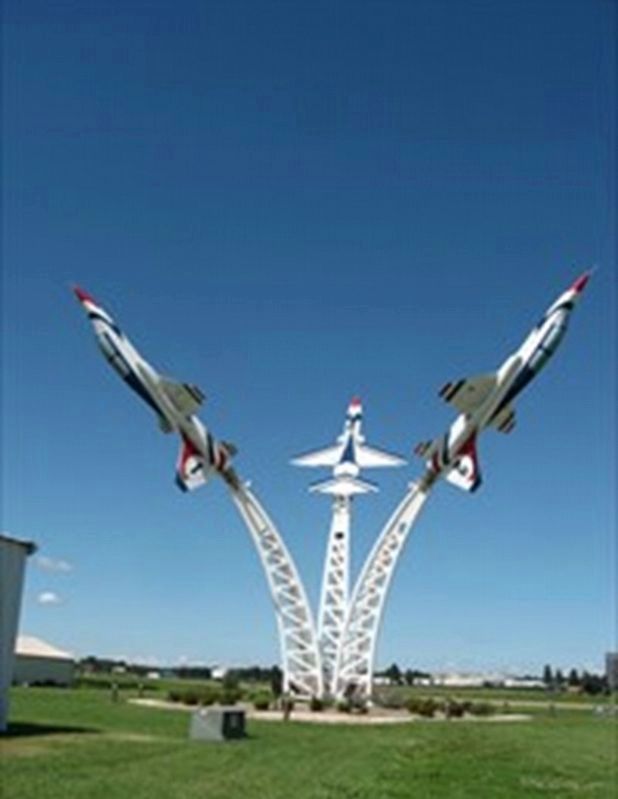 Three T-38 Talon Thunderbird Jets. Click for full size. Three T-38 Talon Thunderbird Jets image. Click for full size.