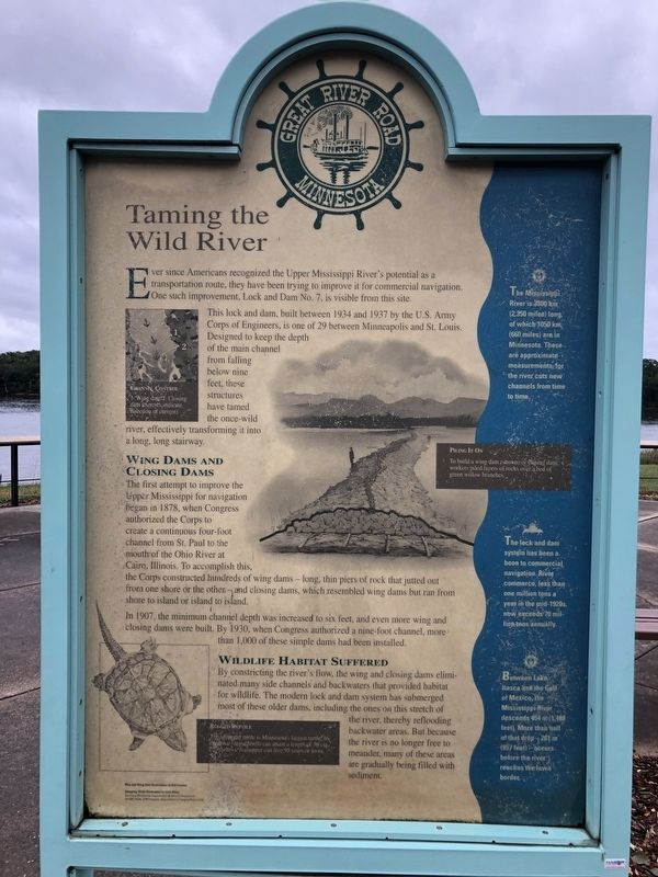 Taming the Wild River Marker image. Click for full size.