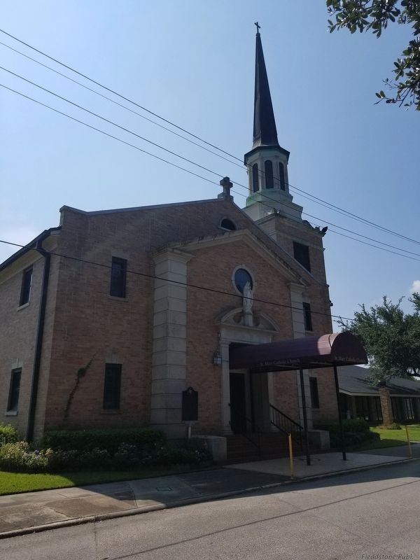 St. Mary's Catholic Church Marker. Click for full size. St. Mary's Catholic Church Marker image. Click for full size.