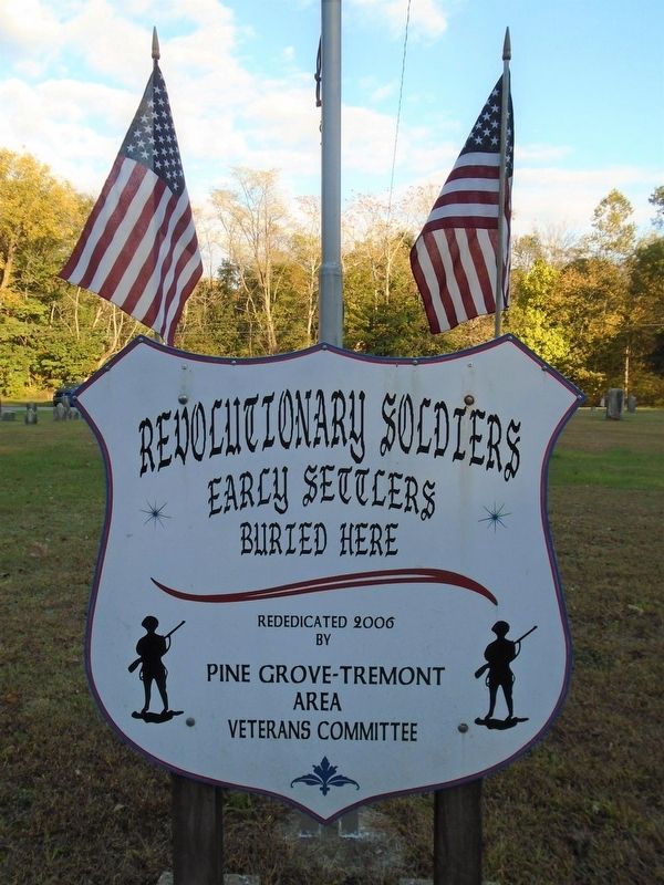 Gunkels Cemetery Sign. Click for full size. Gunkels Cemetery Sign image. Click for full size.