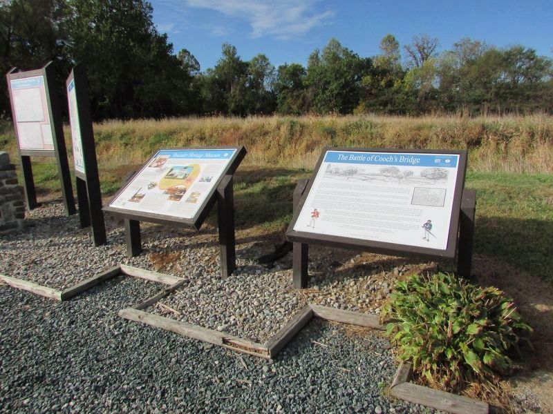 The Battle of Cooch's Bridge Marker image. Click for full size.