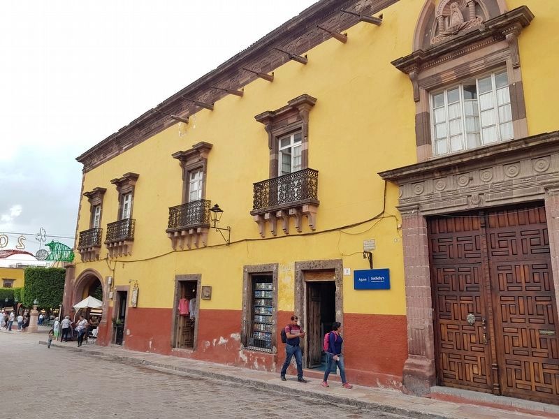 House of Francisco Lanzagorta and Marker. Click for full size. House of Francisco Lanzagorta and Marker image. Click for full size.