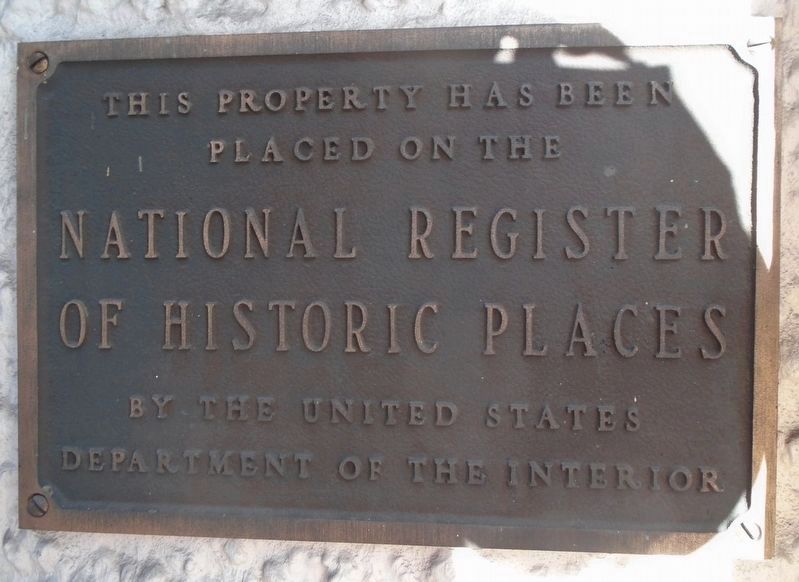 Boyer Home NRHP Marker image. Click for full size.