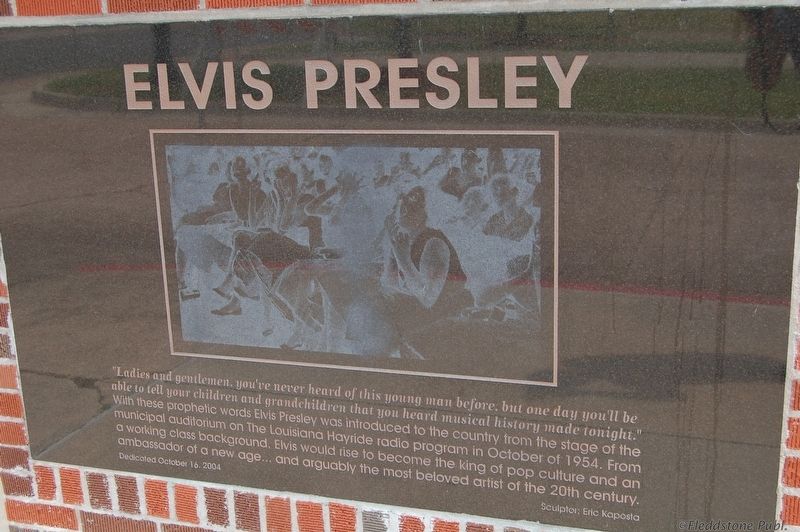Elvis Presley Marker. Click for full size. Elvis Presley Marker image. Click for full size.