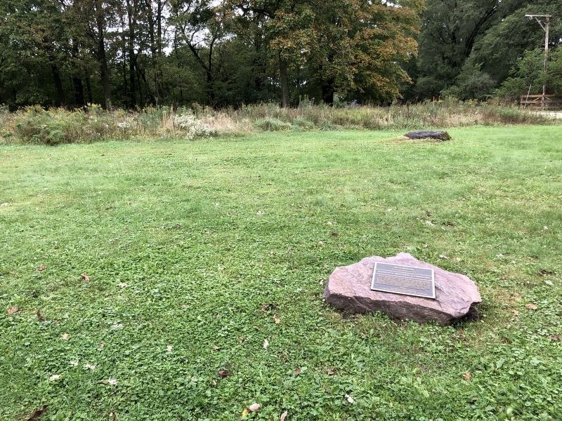 Man Mound Marker. Click for full size. Man Mound Marker image. Click for full size.