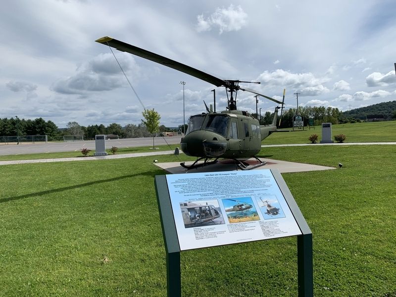 1964 Bell UH-1D Iroquoi “Huey” Marker image. Click for full size.