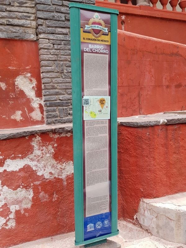 El Chorro Neighborhood Marker. Click for full size. El Chorro Neighborhood Marker image. Click for full size.