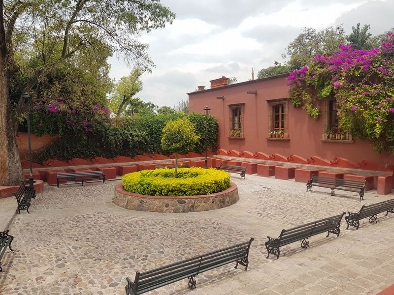 A nearby restored public washing area in El Chorro Neighborhood image. Click for full size.