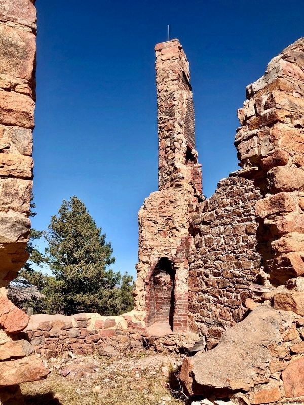 Walker mansion ruins. image. Click for full size.