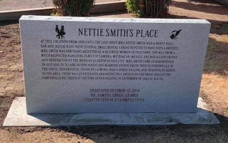 Nettie Smith's Place Marker image. Click for full size.