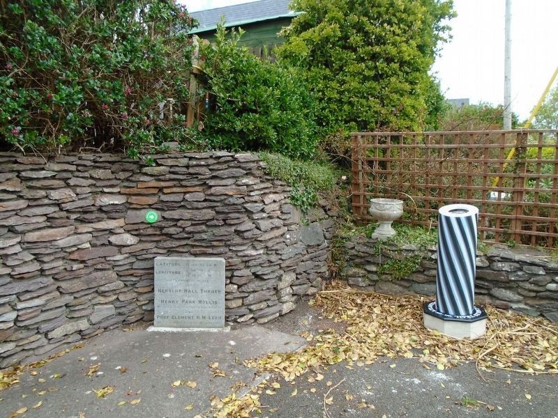 Latitude and Longitude Stone 1892 Marker. Click for full size. Latitude and Longitude Stone 1892 Marker image. Click for full size.