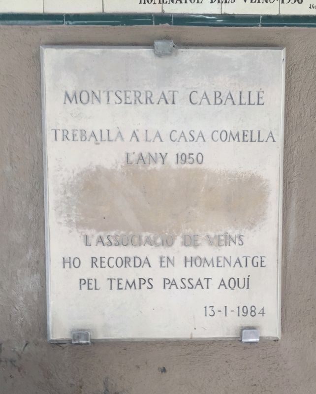 Montserrat Caball Marker image. Click for full size.