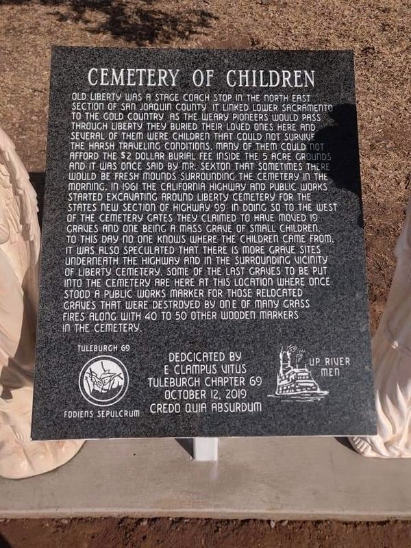 Cemetery of Children Marker image. Click for full size.