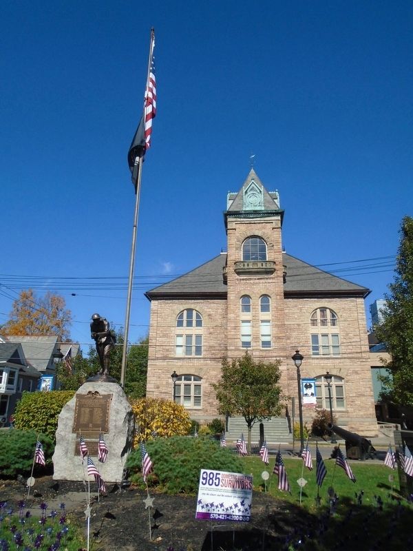Monroe County World War Memorial. Click for full size. Monroe County World War Memorial image. Click for full size.