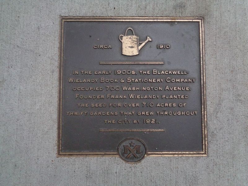 Circa 1910 Marker. Click for full size. Circa 1910 Marker image. Click for full size.