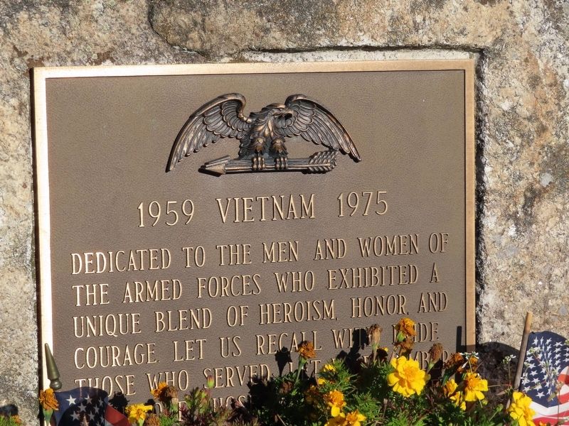 Salem Vietnam War Monument image. Click for full size.