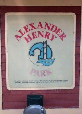 Alexander Henry Park Kiosk. Click for full size. Alexander Henry Park Kiosk image. Click for full size.
