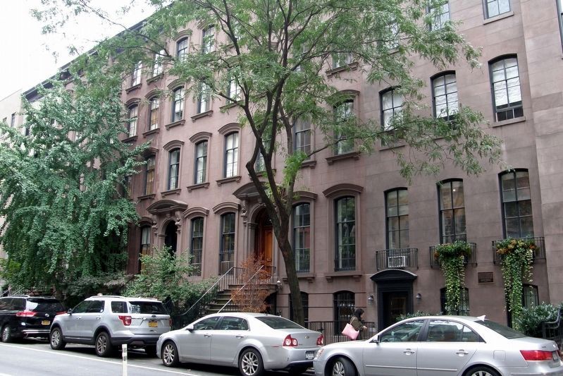 44 West 12th Street Marker. Click for full size. 44 West 12th Street Marker image. Click for full size.