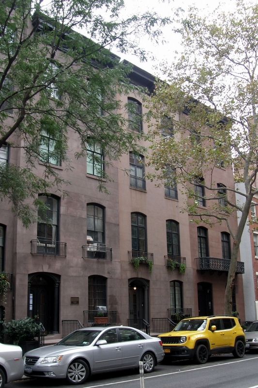 48 West 12th Street Marker. Click for full size. 48 West 12th Street Marker image. Click for full size.