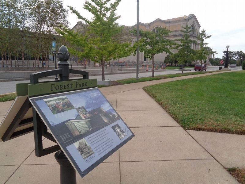 Saint Louis Art Museum Marker. Click for full size. Saint Louis Art Museum Marker image. Click for full size.