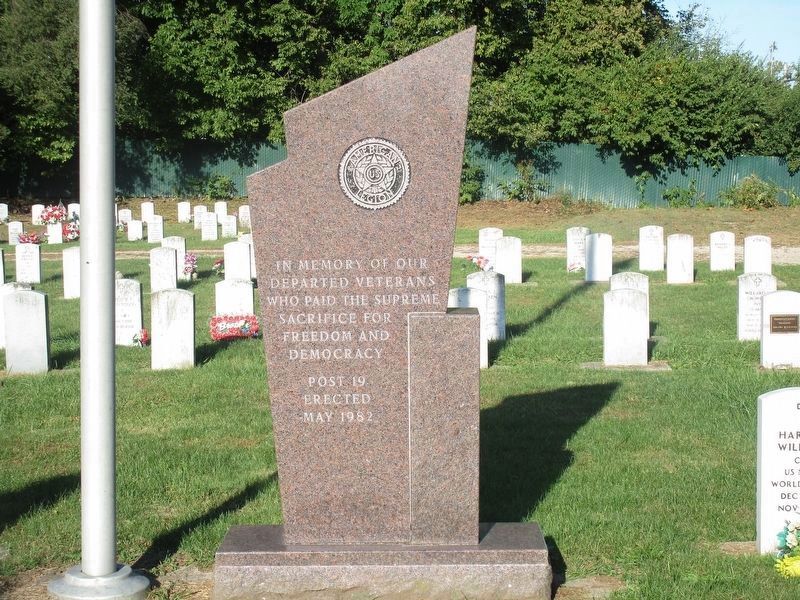 Muncie American Legion Veterans Memorial. Click for full size. Muncie American Legion Veterans Memorial image. Click for full size.