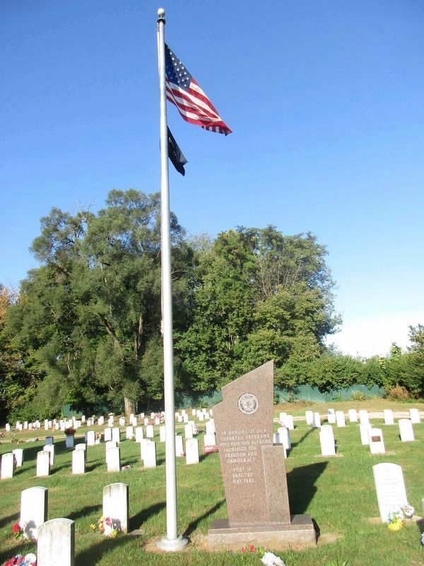 Muncie American Legion Veterans Memorial image. Click for full size.